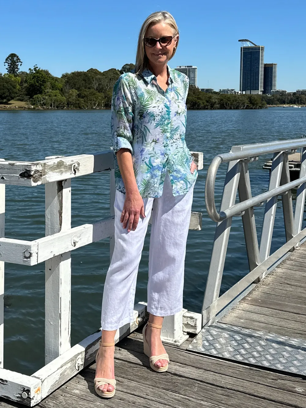 Hamptons Shirt - Mint sold by RC & Co product image thumbnail 2