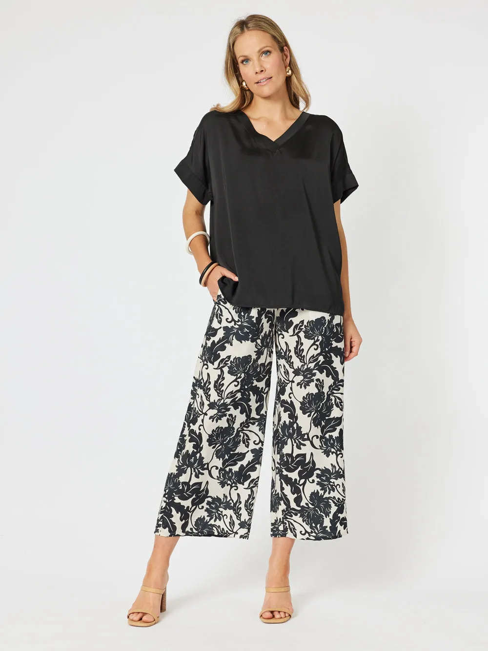 Louvre Luxe Top - Black sold by RC & Co product image thumbnail 2