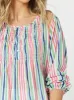 Stripe Print Tunic - Multi sold by RC & Co