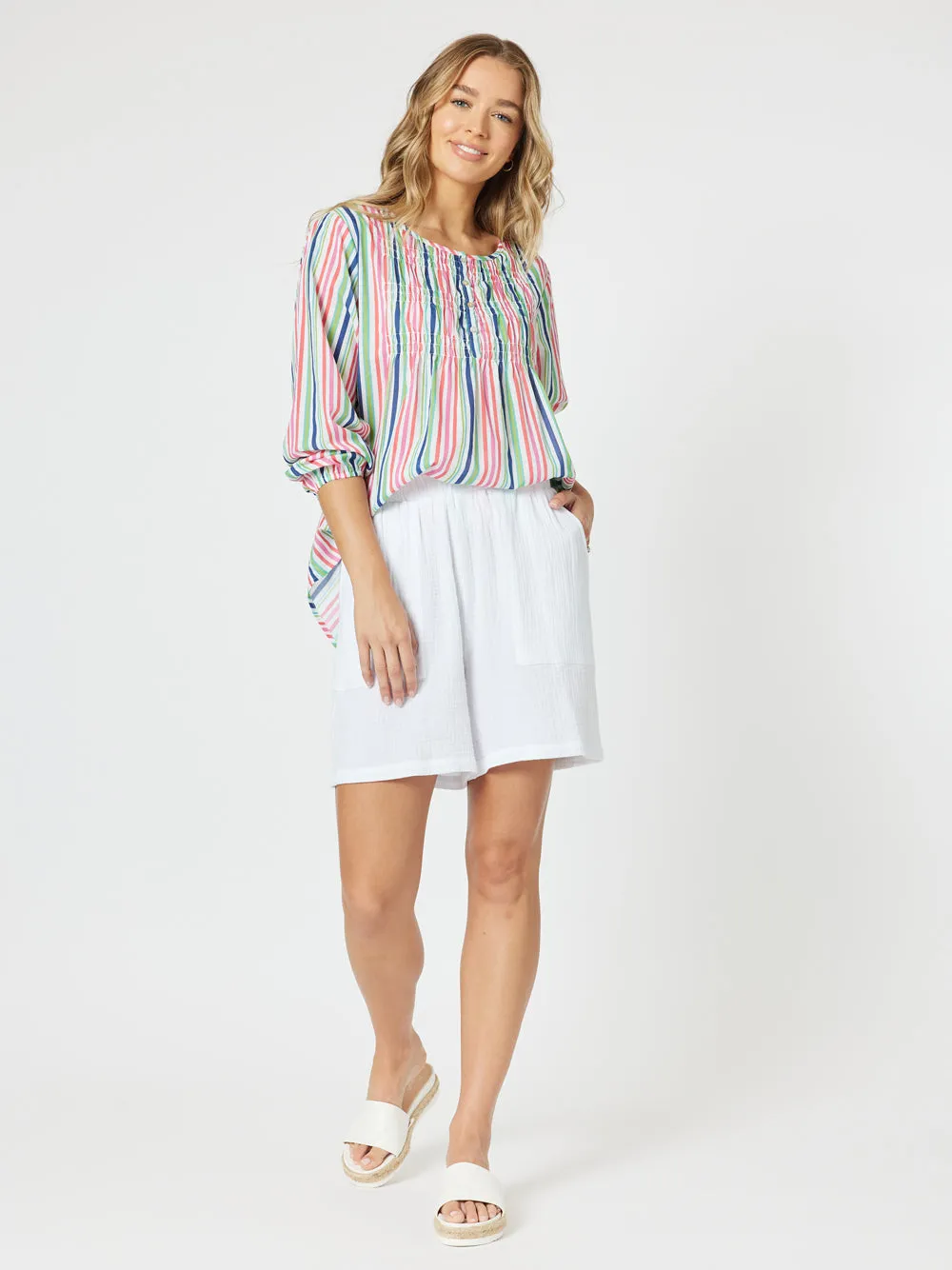 Stripe Print Tunic - Multi sold by RC & Co product image thumbnail 2