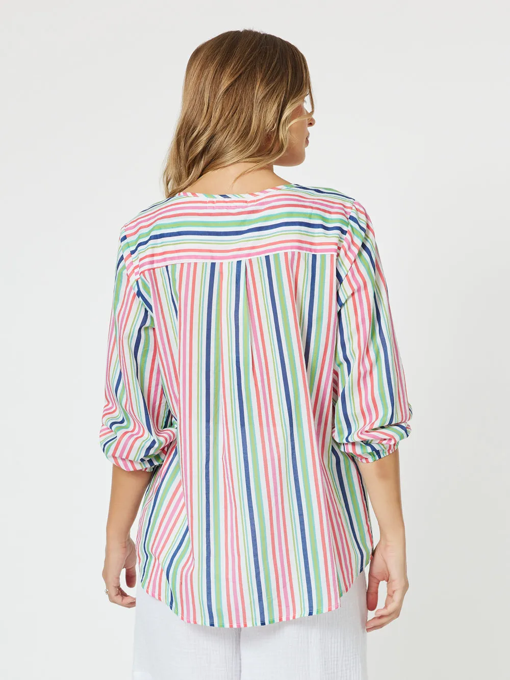 Stripe Print Tunic - Multi sold by RC & Co product image thumbnail 4