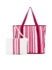 Sabbia Beach Bag Small - Pink Stripe sold by RC & Co