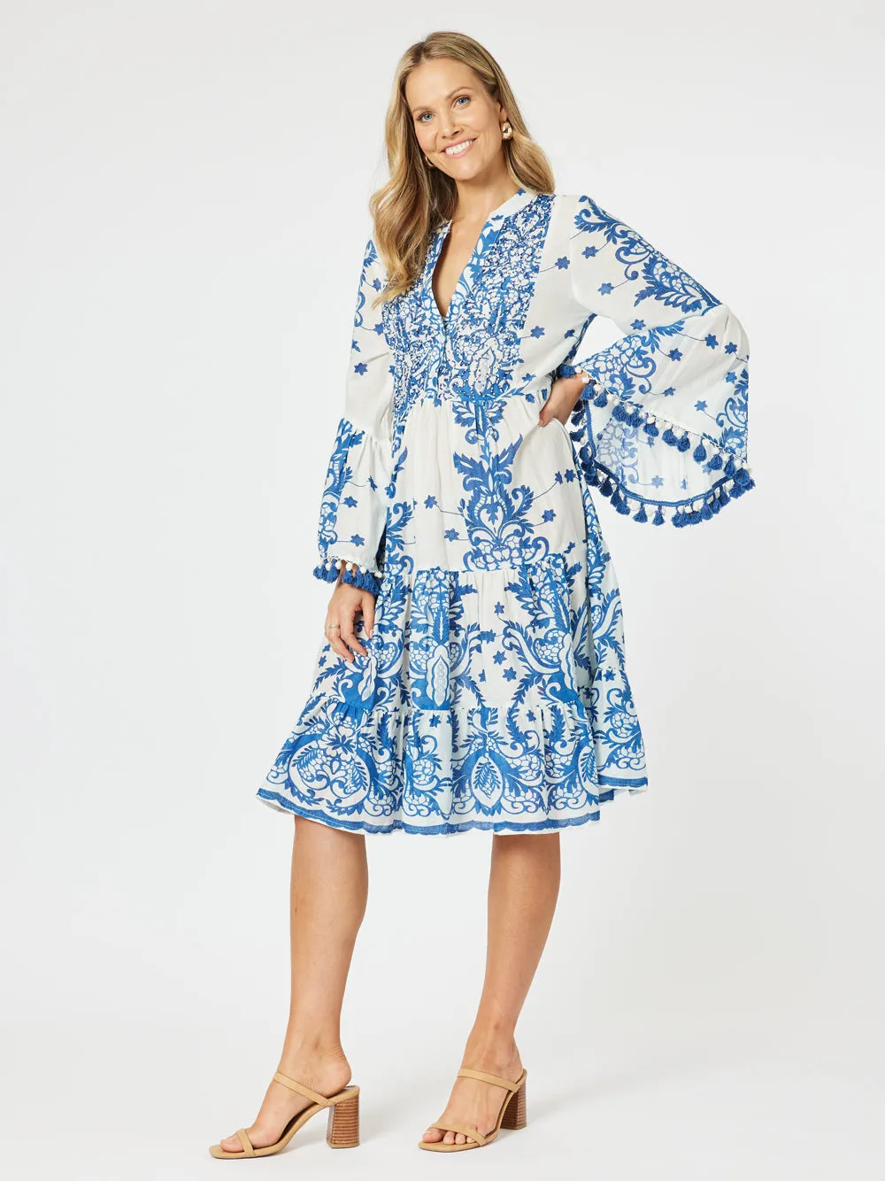 When In Sorrento Dress - Blue sold by RC & Co product image thumbnail 2