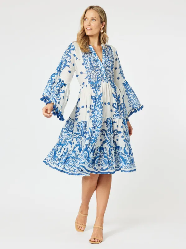 When In Sorrento Dress - Blue sold by RC & Co