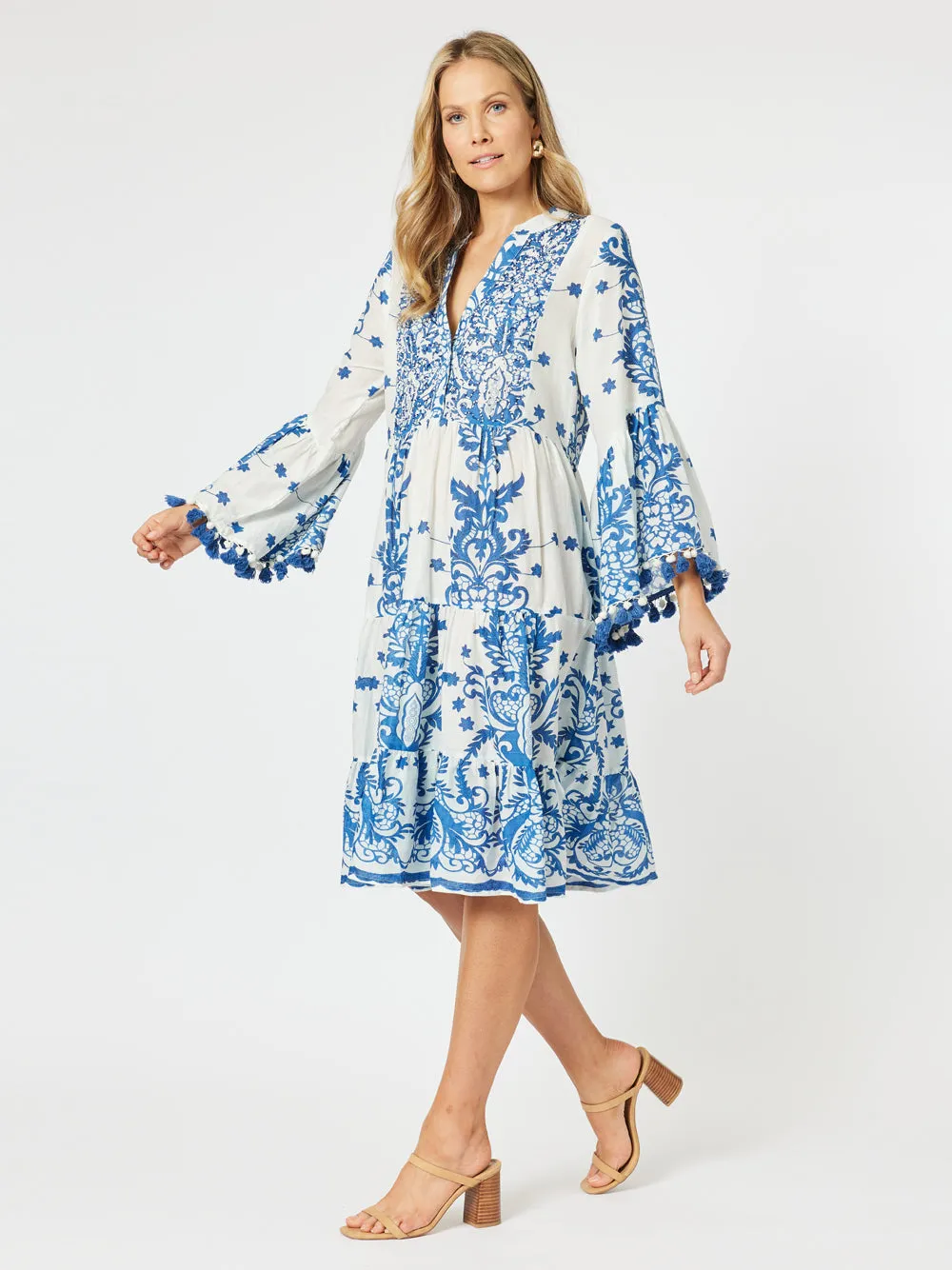 When In Sorrento Dress - Blue sold by RC & Co product image thumbnail 4