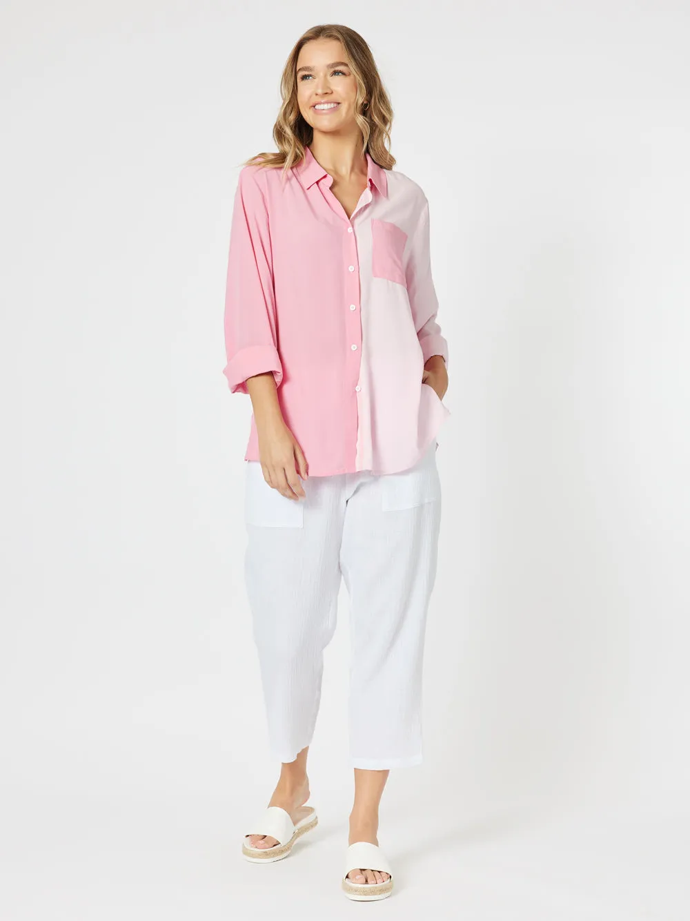 Byron Cotton 7/8 Pant - White sold by RC & Co product image thumbnail 4