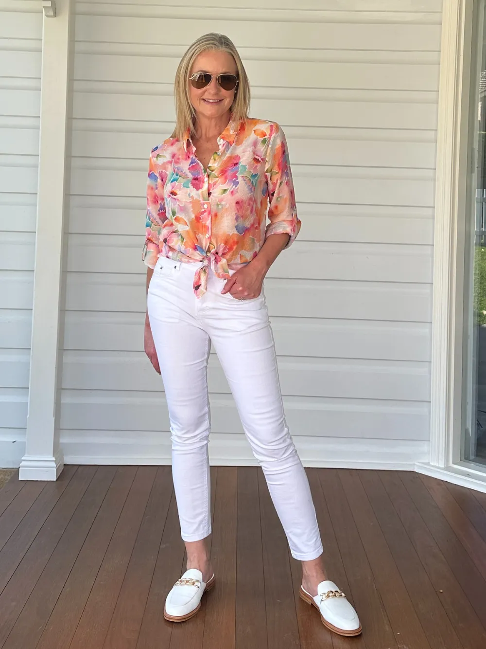 Narrabeen Printed Shirt - Pastel sold by RC & Co product image thumbnail 2