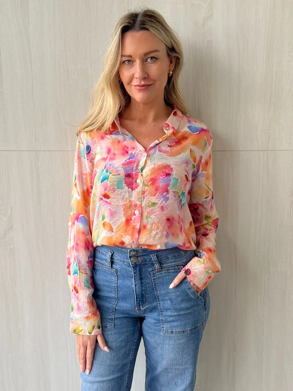 Narrabeen Printed Shirt - Pastel sold by RC & Co product image thumbnail 3