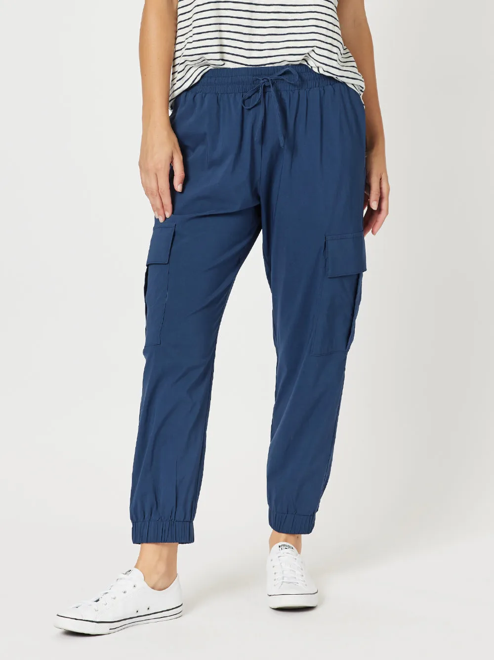 Parachute Cargo Pant - Navy sold by RC & Co