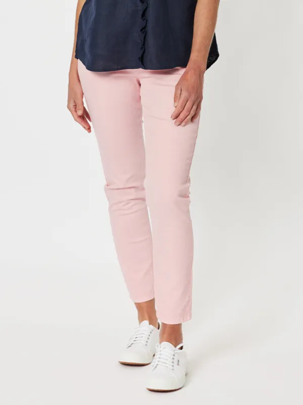 Marvel High Rise Stretch Jean - Coral sold by RC & Co
