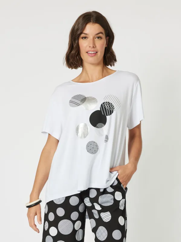 Eclipse Tee - White sold by RC & Co