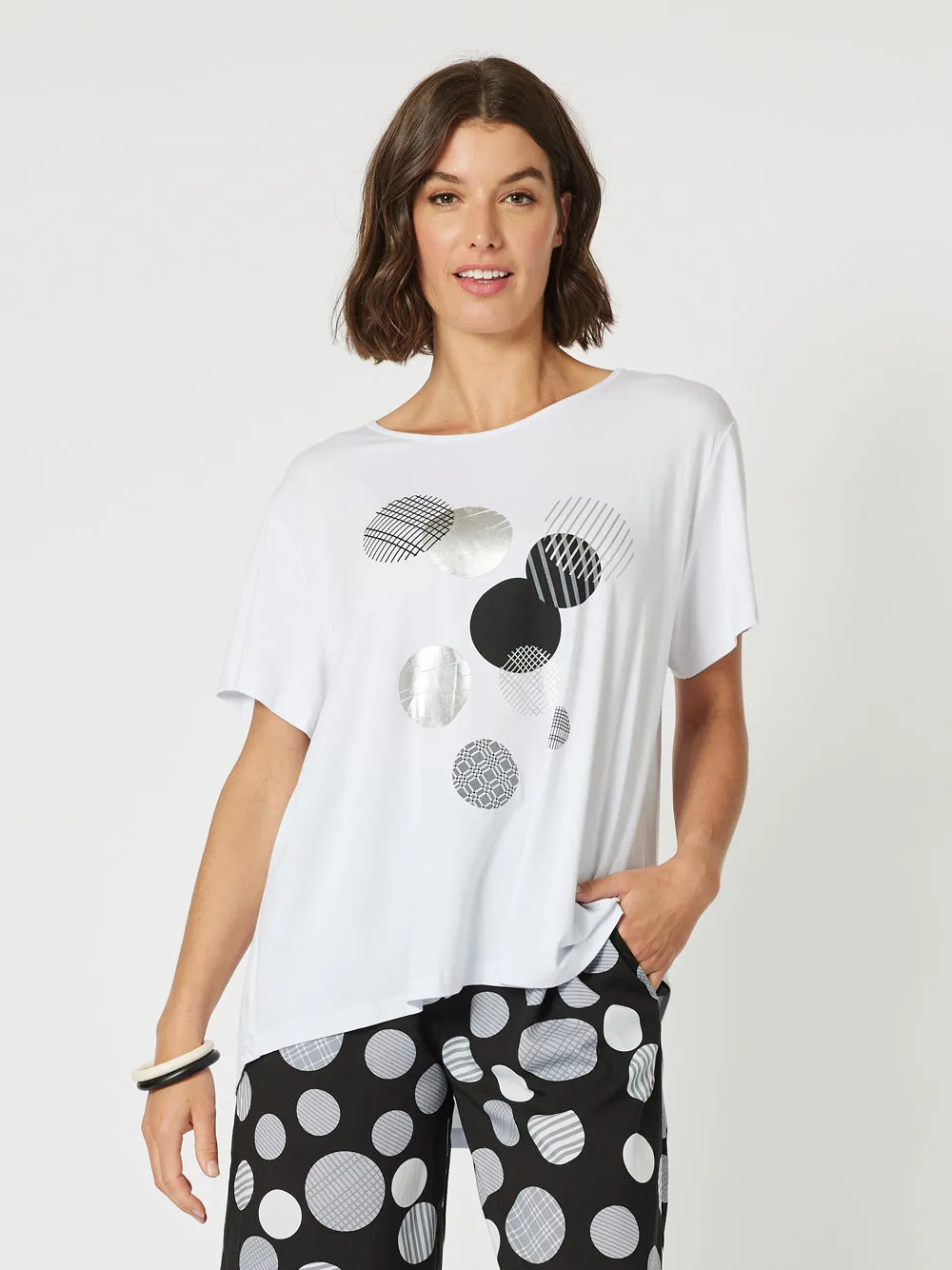 Eclipse Tee - White sold by RC & Co