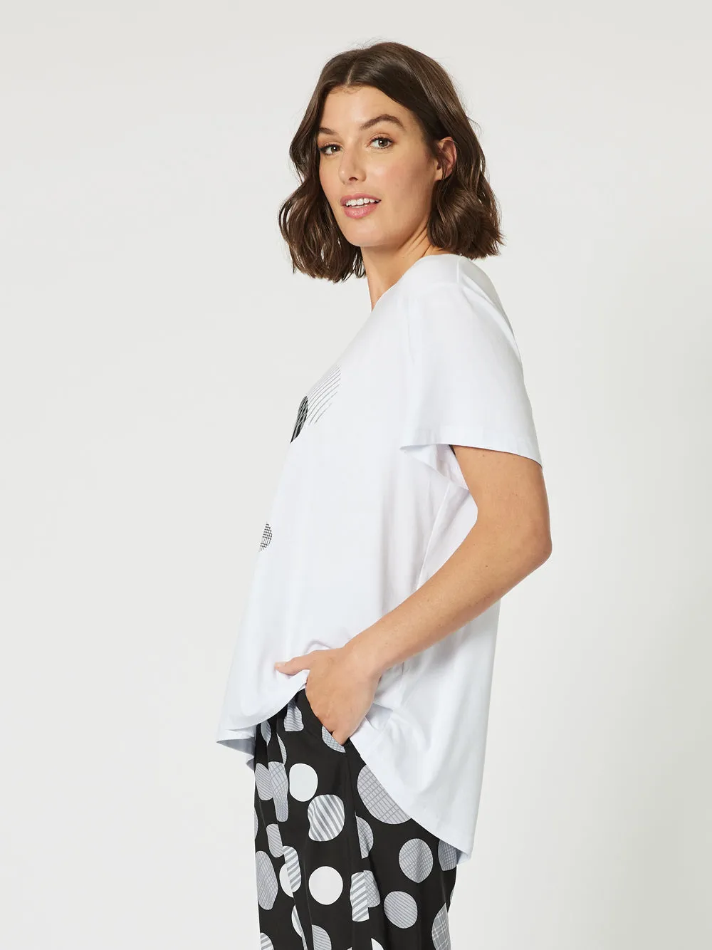 Eclipse Tee - White sold by RC & Co product image thumbnail 3