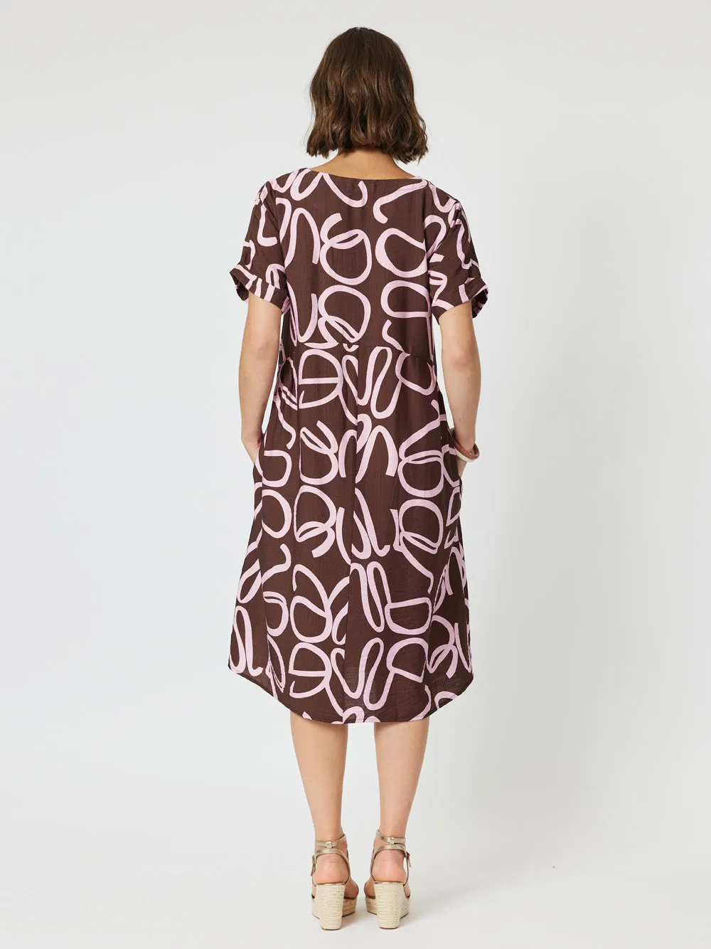 Koko Latte Dress - Chocolate sold by RC & Co product image thumbnail 3
