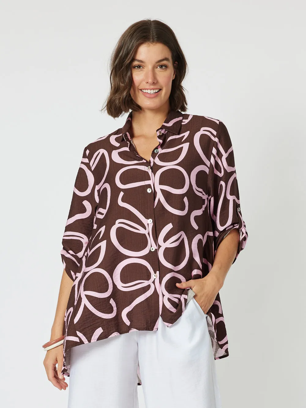 Koko Latte Shirt - Chocolate sold by RC & Co