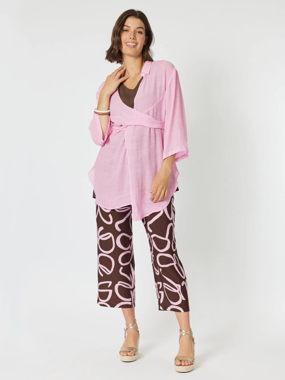 Aegean Shacket - Pink sold by RC & Co product image thumbnail 3