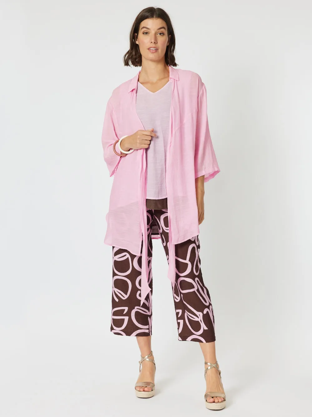 Aegean Shacket - Pink sold by RC & Co product image thumbnail 5