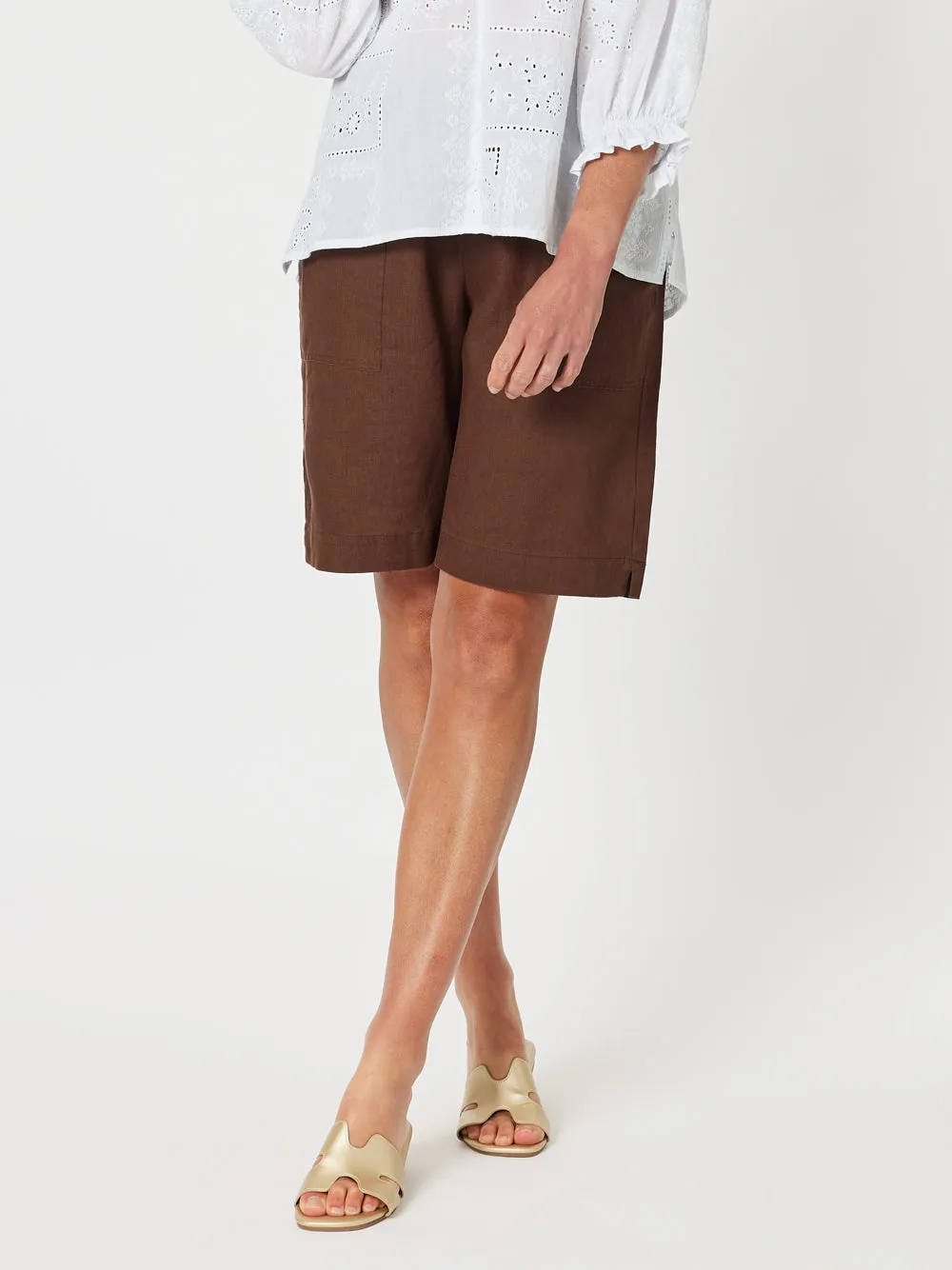 Jordan Linen Short - Koko sold by RC & Co product image thumbnail 4