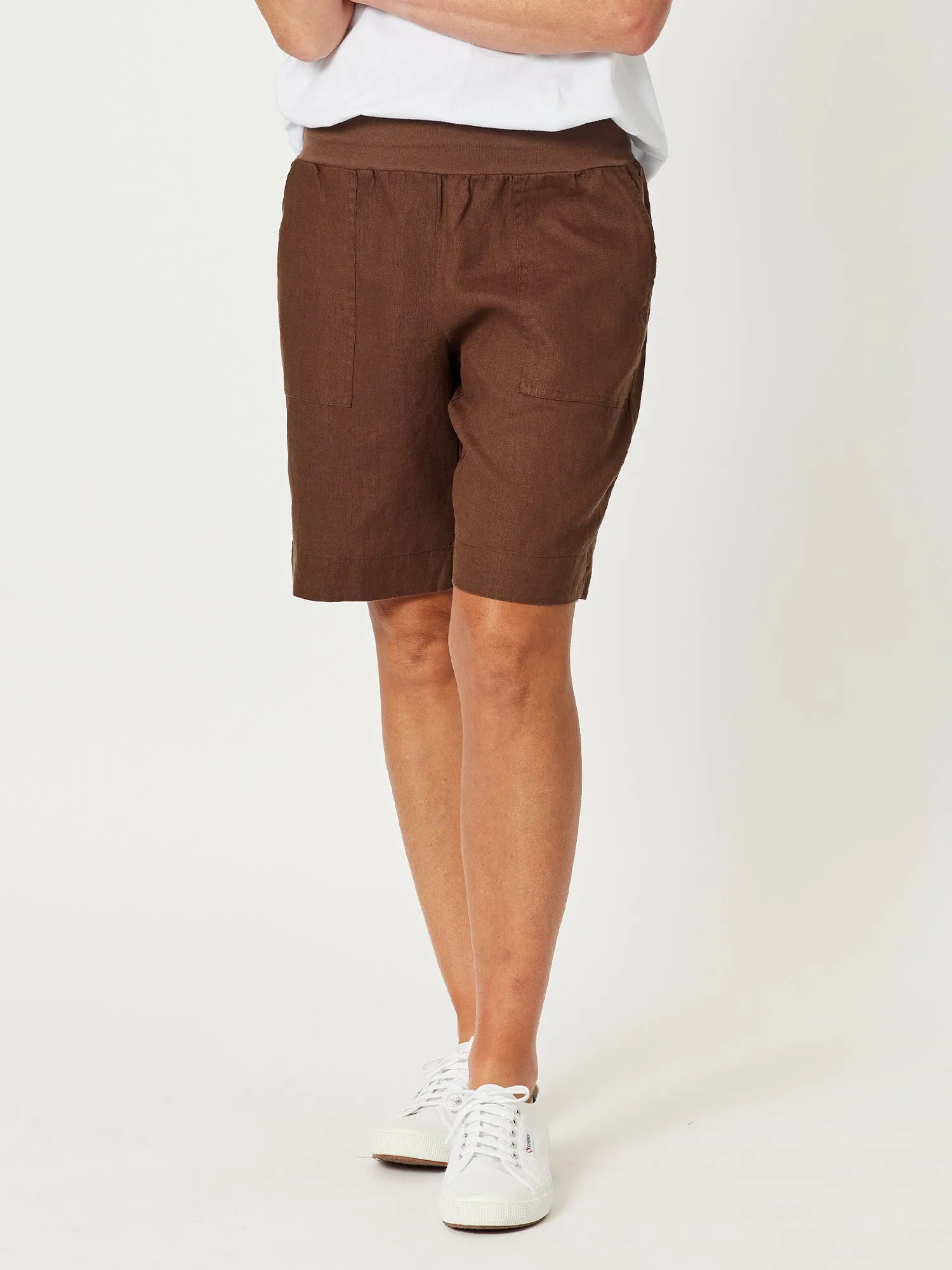 Jordan Linen Short - Koko sold by RC & Co