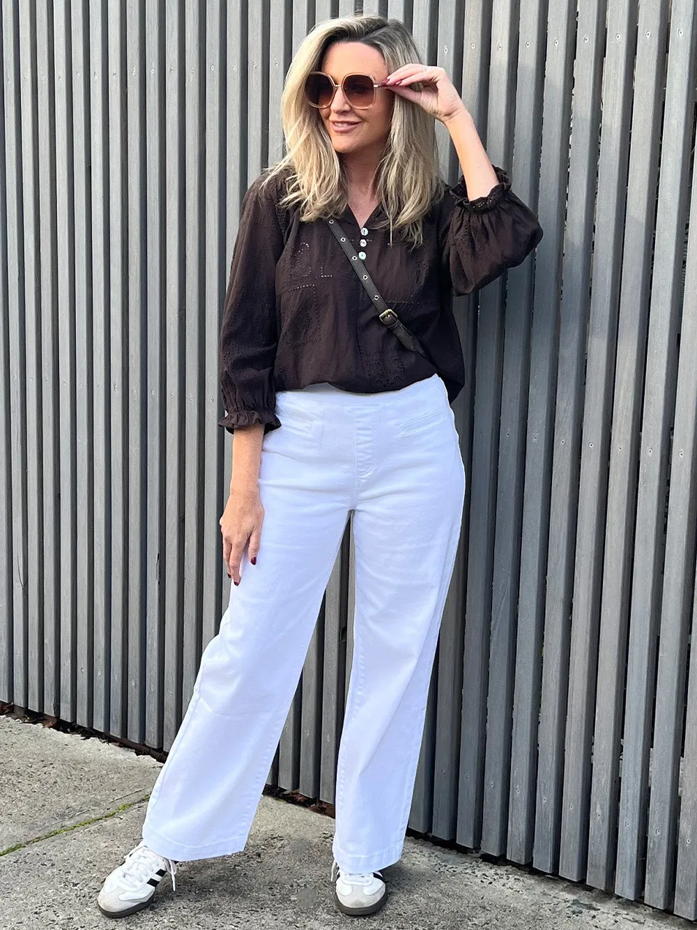 Mila Cotton Lace Top - Koko sold by RC & Co product image thumbnail 3