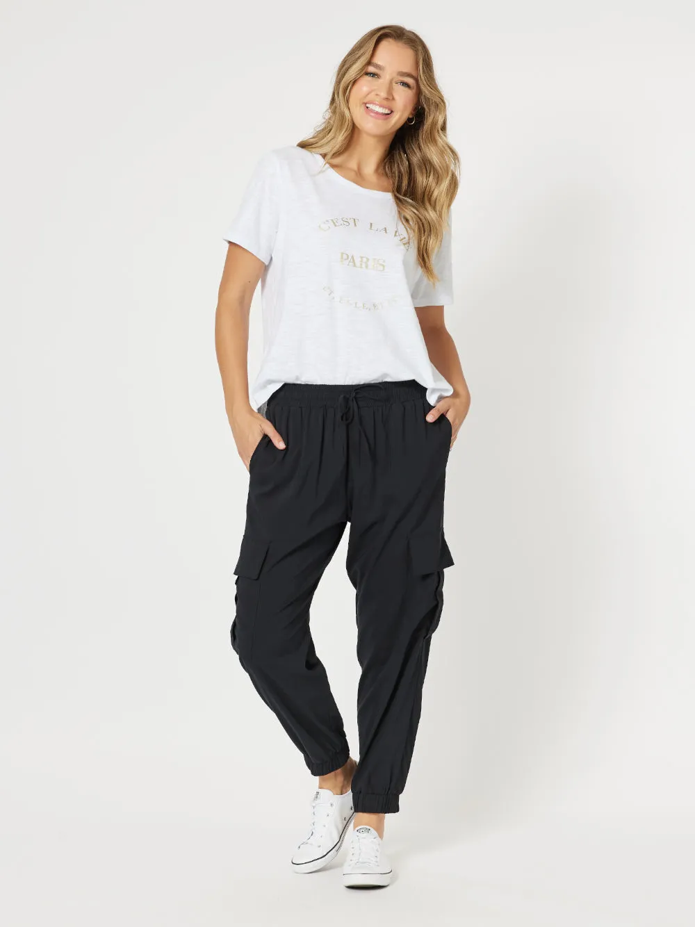 Parachute Cargo Pant - Black sold by RC & Co product image thumbnail 2