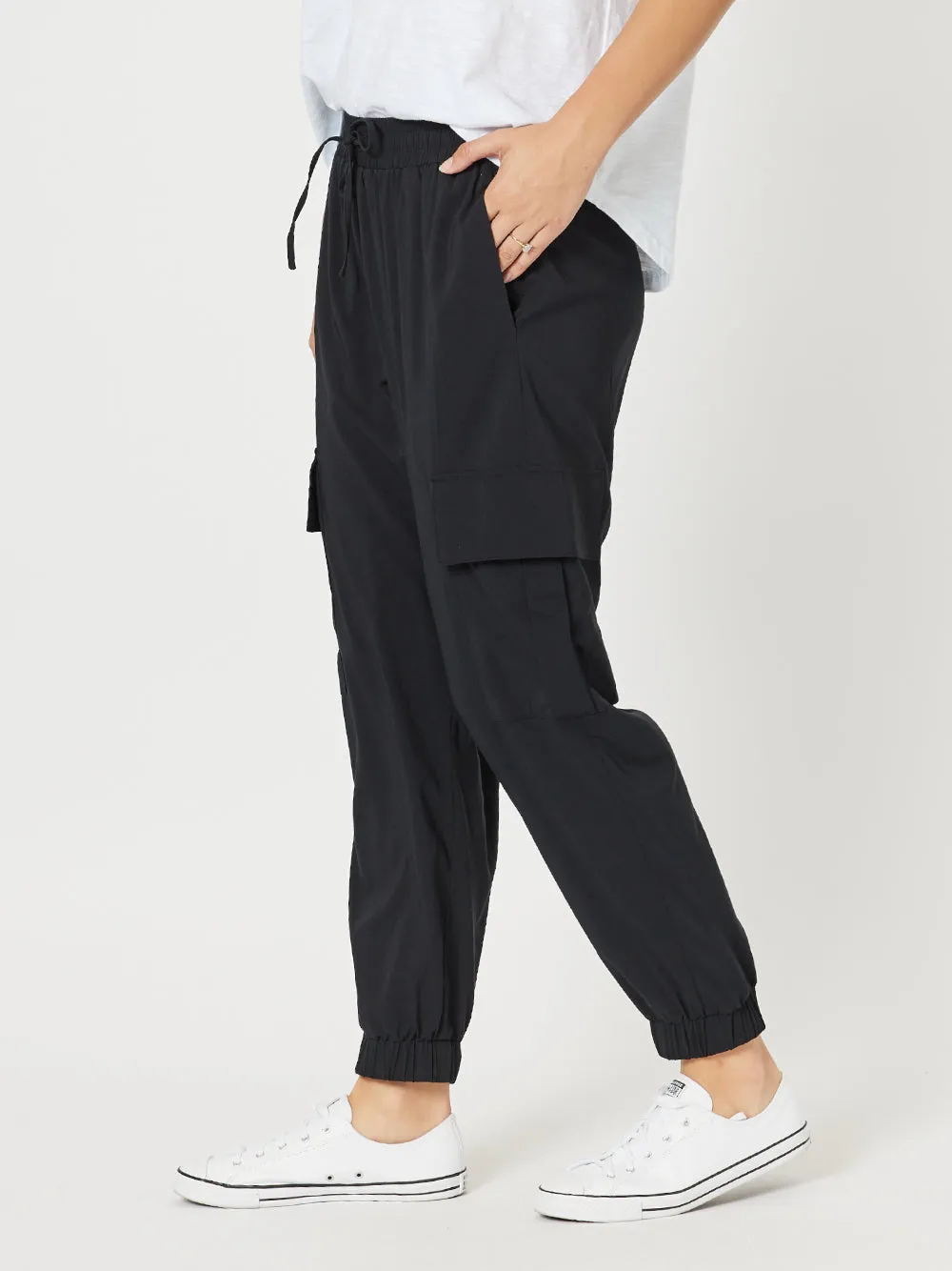 Parachute Cargo Pant - Black sold by RC & Co product image thumbnail 3