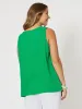 Byron Cotton Tank Top - Emerald sold by RC & Co
