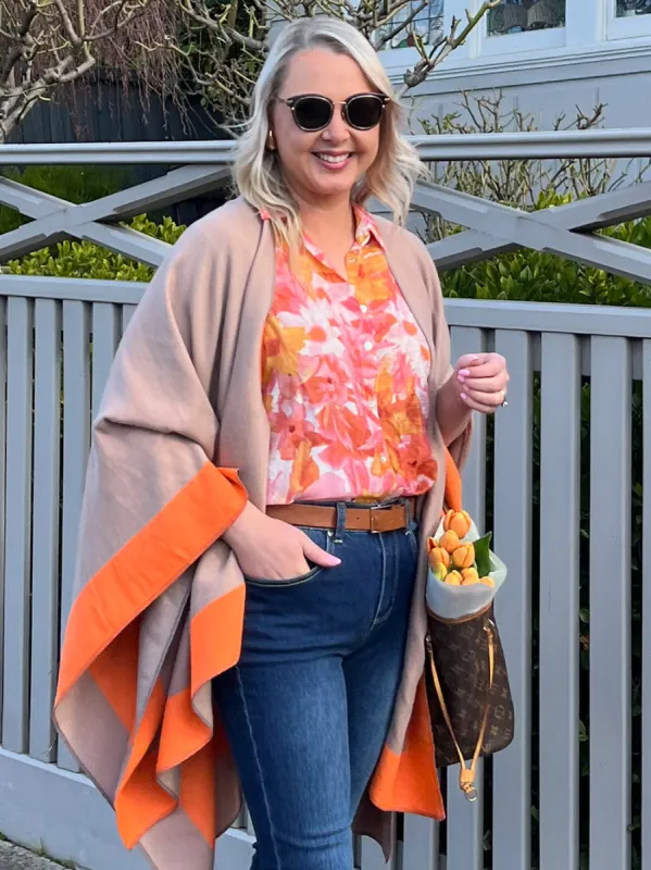 Reversible Wrap - Sunset sold by RC & Co