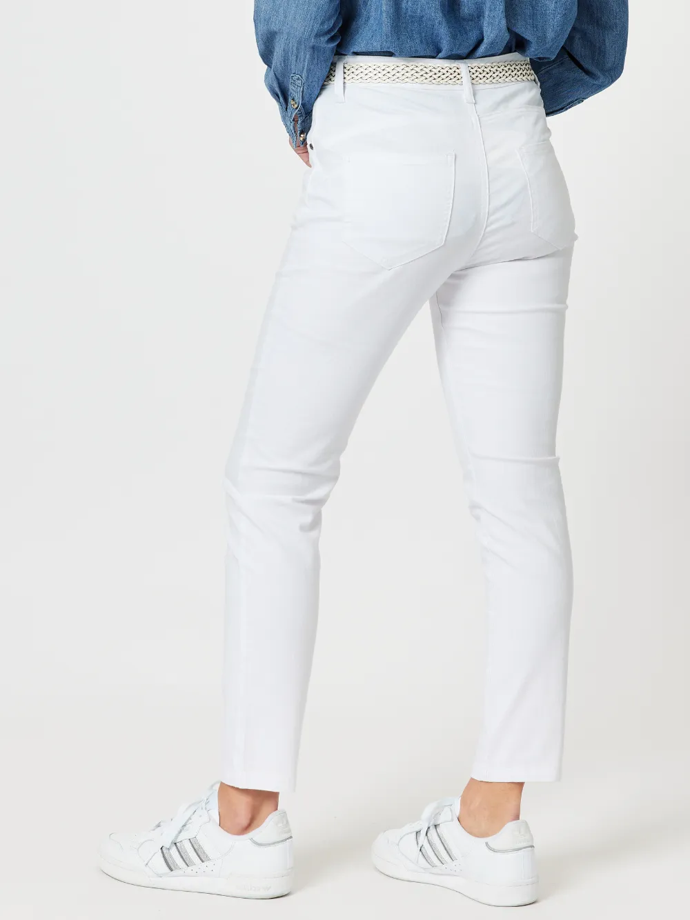 Miracle High Rise Jean - White sold by RC & Co product image thumbnail 3