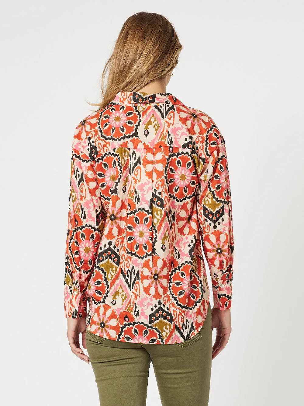 Lola Print Shirt - Multi sold by RC & Co product image thumbnail 4
