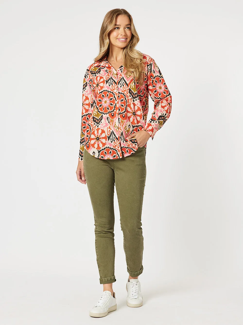 Lola Print Shirt - Multi sold by RC & Co product image thumbnail 2