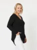 Keely Long Sleeve Top - Black sold by RC & Co