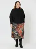 Ribbed Knit Batwing Jumper - Black sold by RC & Co