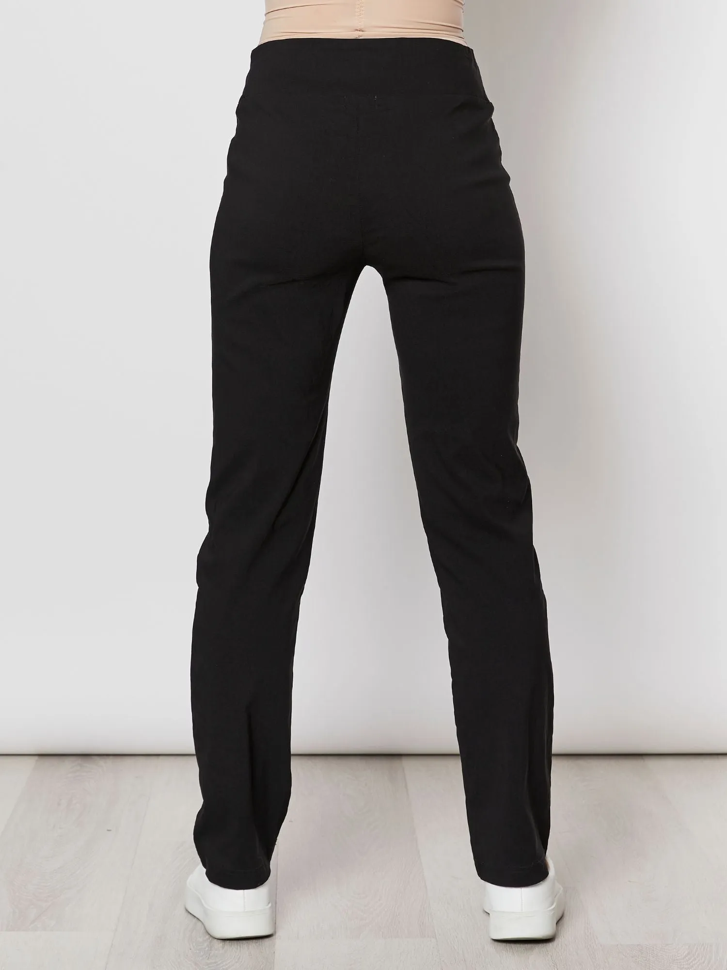 Trouser Leg Ponte Pant - Black sold by RC & Co product image thumbnail 3