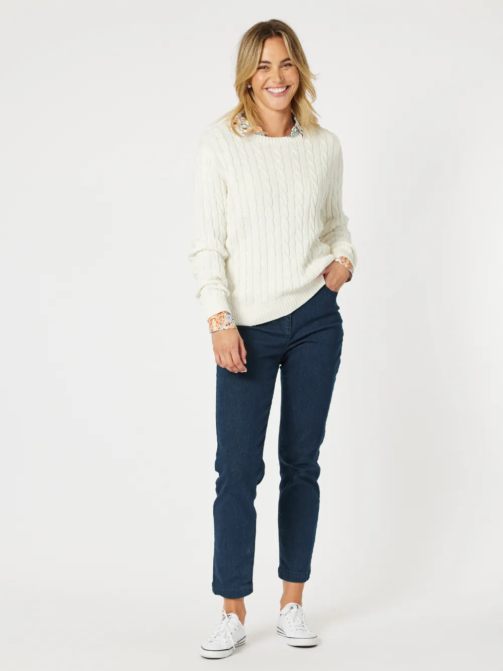 Miracle High Rise Jean - Dark Denim sold by RC & Co product image thumbnail 5