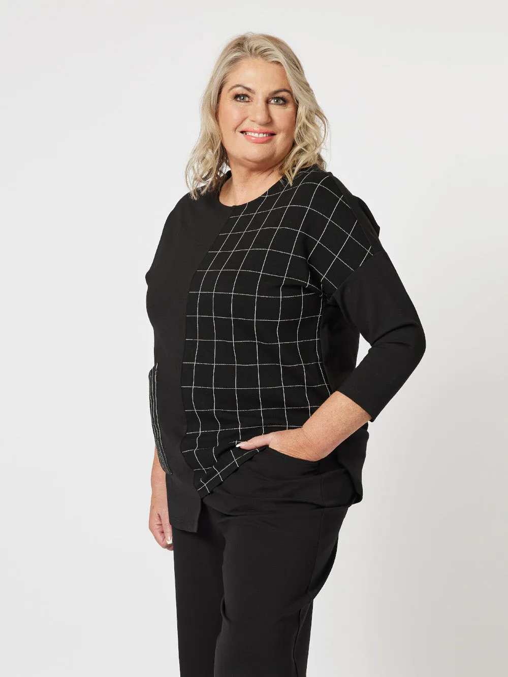 Harper Pocket Top - Black sold by RC & Co product image thumbnail 2