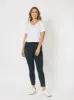 Mechanical Stretch Slim Leg Pull On Pant - Midnight sold by RC & Co