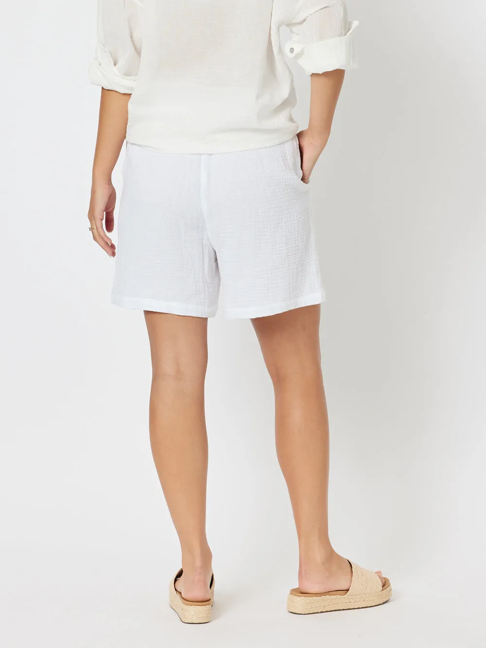 Byron Cotton Short - White sold by RC & Co product image thumbnail 4