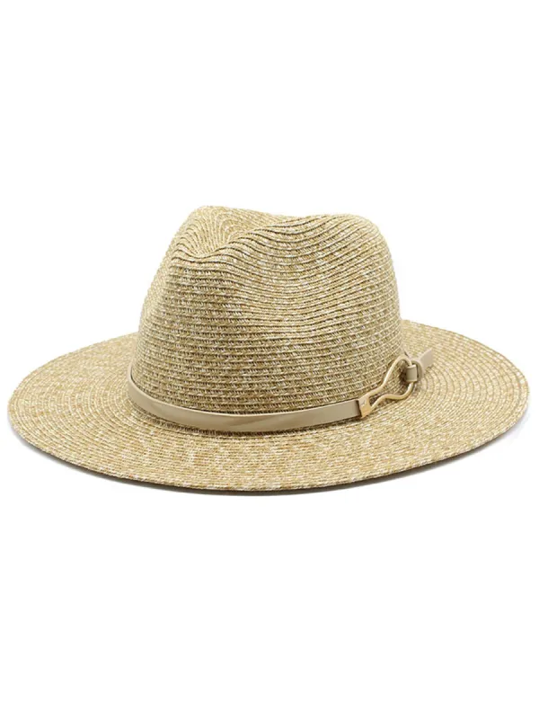 Avery Straw Hat - Cream sold by RC & Co