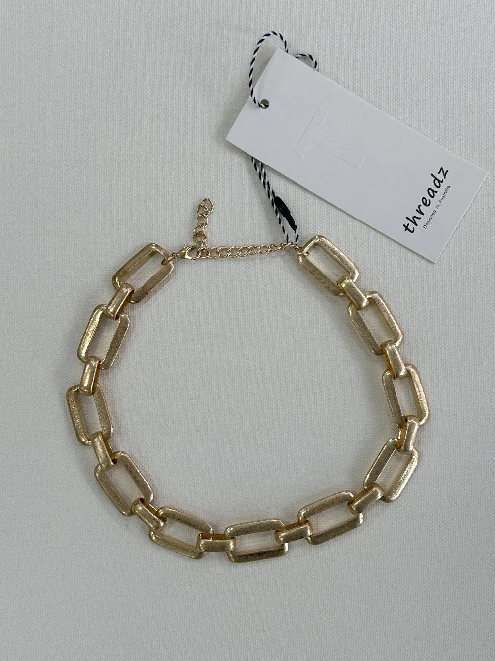 Chain Link Necklace - Gold sold by RC & Co product image thumbnail 2