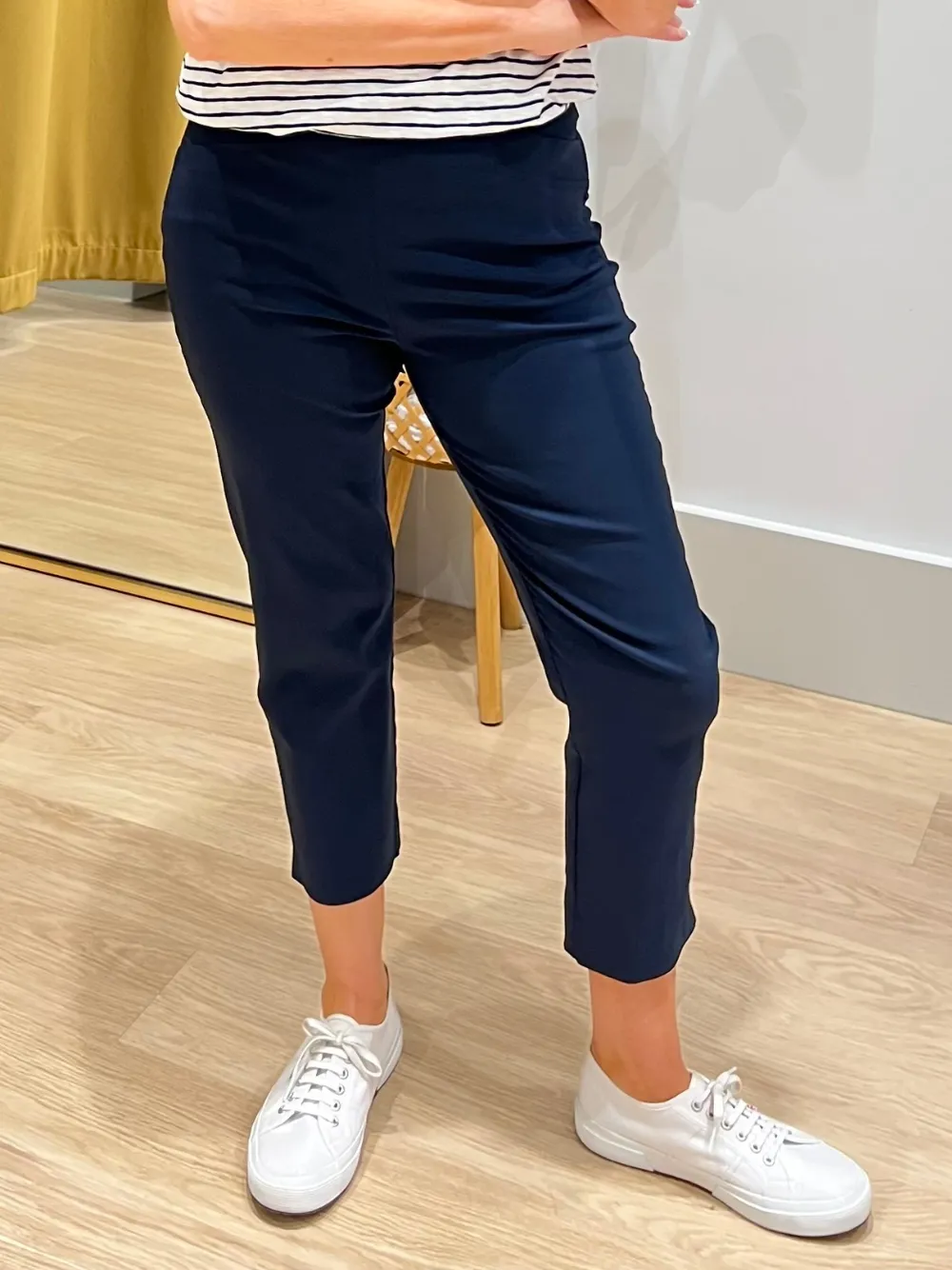Zara Stretch Pant - Navy sold by RC & Co