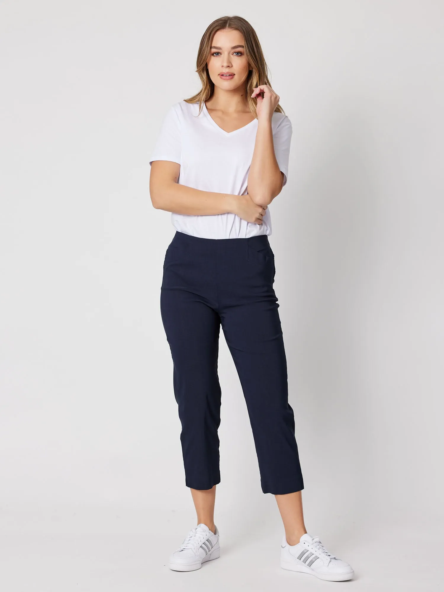 Zara Stretch Pant - Navy sold by RC & Co product image thumbnail 5