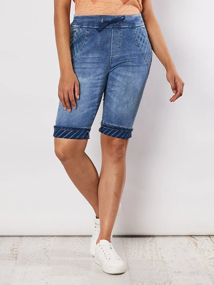 Stretch Denim Shorts - Denim sold by RC & Co