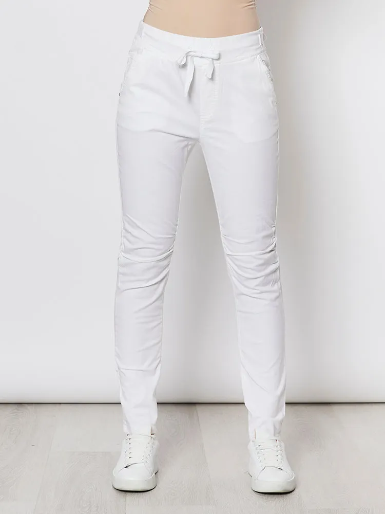 Lightweight Jogger Jean - White sold by RC & Co