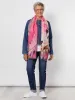 Jackson Printed Scarf - Natural sold by RC & Co