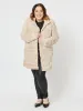 Princess Faux Fur Longline Jacket - Champagne sold by RC & Co