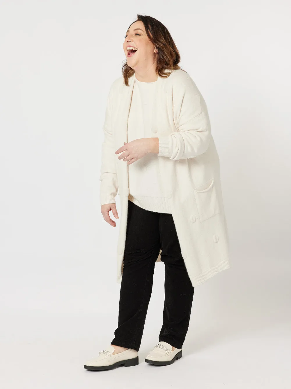 Brooke Knit Cardigan - Natural sold by RC & Co product image thumbnail 3