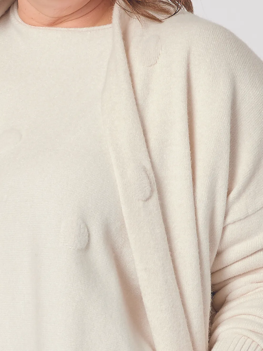 Brooke Knit Cardigan - Natural sold by RC & Co product image thumbnail 4