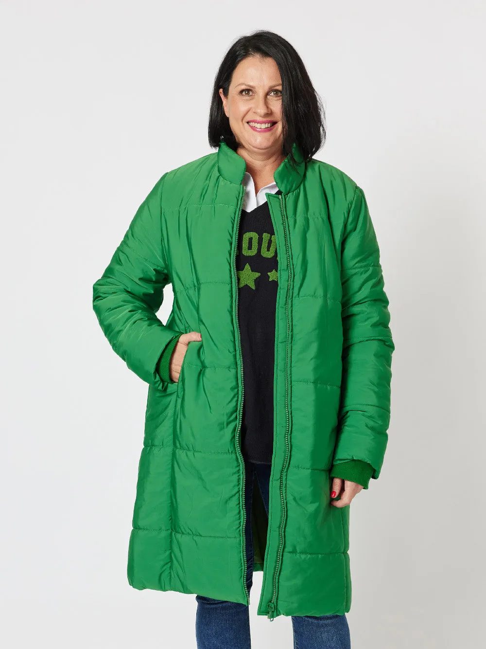 Parker Puffer Jacket - Ivy sold by RC & Co