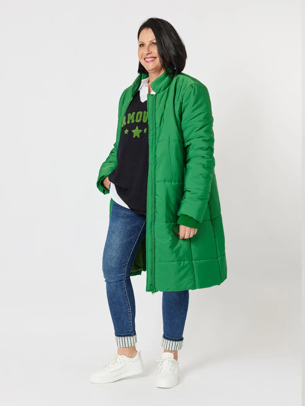 Parker Puffer Jacket - Ivy sold by RC & Co product image thumbnail 3